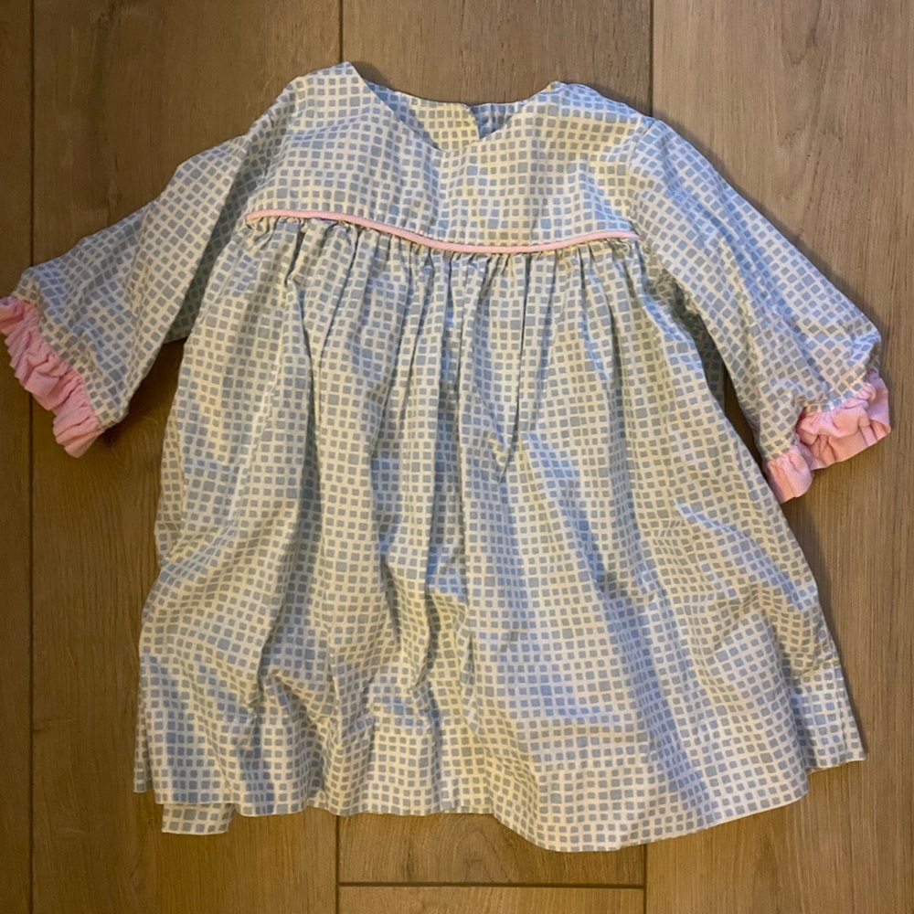 Mary & Grace precious baby blue dress // runs small, more like a 24 months